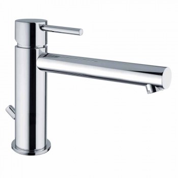 Brass basin mixer with spout 170 mm center distance Made in Italy - Ermia