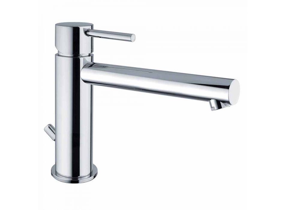 Brass basin mixer with spout 170 mm center distance Made in Italy - Ermia Viadurini