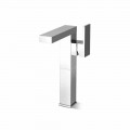Bathroom Sink Mixer with Side Lever Made in Italy - Panela