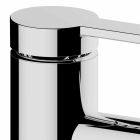 Modern Bathroom Sink Mixer in Chrome-Plated Metal - Zanio Viadurini