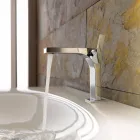 Modern Design Single Lever Mixer for Basin Without Drain - Etto Viadurini