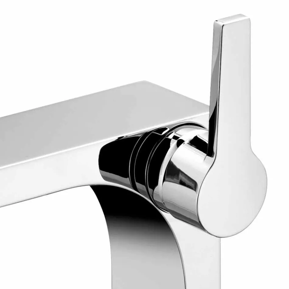 Modern Design Single Lever Mixer for Basin Without Drain - Etto Viadurini