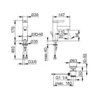 Single Lever Basin Mixer Classic Design Chrome Brass - Artemisia Viadurini