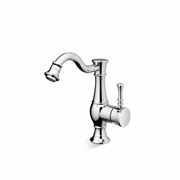 Bidet mixer with high swivel spout Made in Italy - Neno