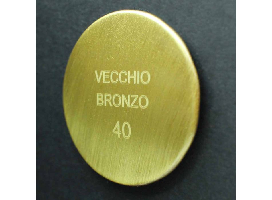 Brass Wall Mounted Basin Mixer Made in Italy - Neno Viadurini