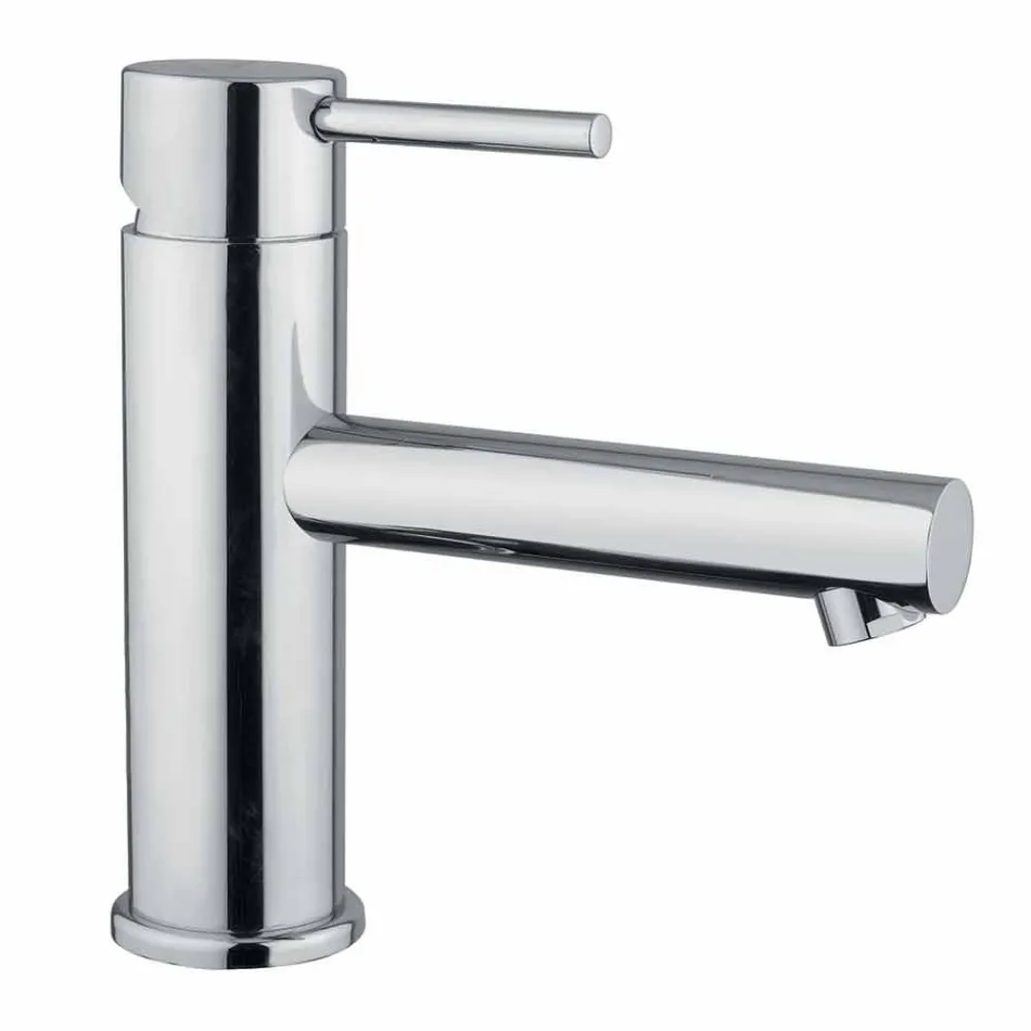 Modern Chrome Brass Bathroom Sink Mixer Made in Italy - Ermia Viadurini