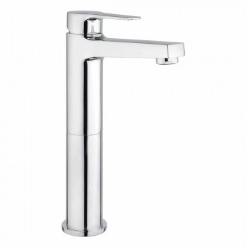 Bathroom Basin Mixer Without Drain in Brass Made in Italy - Sindra