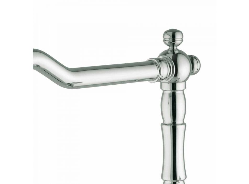 Classic Design Brass Mixer for Kitchen Basin Made in Italy - Carmel