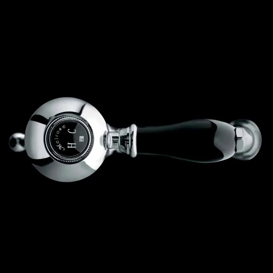 Made in Italy Design Brass Countertop Washbasin Mixer - Binsu Viadurini