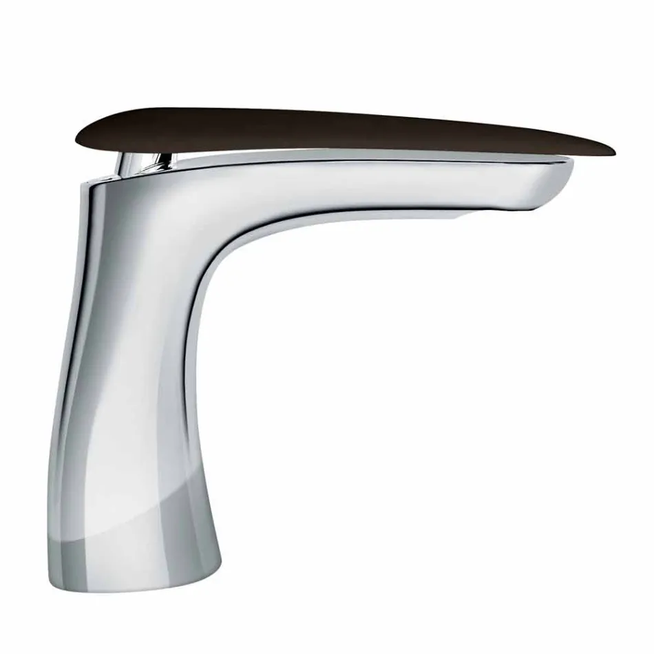 Countertop Washbasin Mixer in Brass Made in Italy - Miriade Viadurini