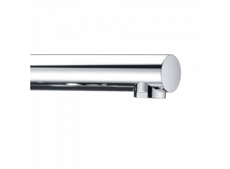 Brass basin mixer with ABS hand shower Made in Italy - Kalid Viadurini