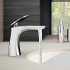 Chrome Brass Basin Mixer Made in Italy - Filipo Viadurini