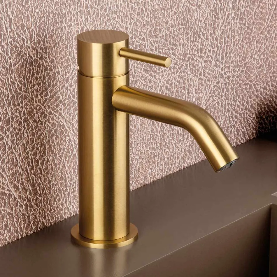Stainless Steel AISI 316L Wasteless Sink Mixer Tap - Artigli Viadurini
