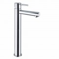 Extended Brass Basin Mixer Without Drain Made in Italy - Ermia