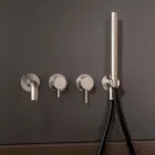 Built-in Bathtub Mixer in Stainless Steel AISI 316L - Claws Viadurini