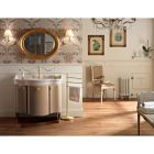 Cabinet with Two Doors and Glossy Lacquered Basket Made in Italy - Candy Viadurini