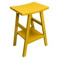 Yellow Reclaimed Teak Bathroom Furniture with Side Hooks - Raomi