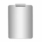 Modern Suspended Bathroom Cabinet with Sink Shelf and Design Mirror - Michele Viadurini