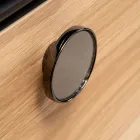 100 cm Wall-Hung Bathroom Cabinet in 8 mm Tempered Glass and European Oak - Excelsior Viadurini