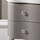 Glossy Lacquered Cabinet with Two Drawers and Washbasin Made in Italy - Candy Viadurini
