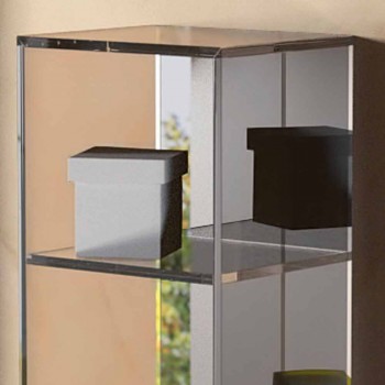 Container cabinet 3 modern design compartments, L180xH900 mm, Adelia