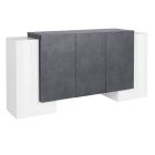 Mobile Sideboard for Living Room 5 or 6 Wooden Doors 3 Finishes - Terenzio Viadurini