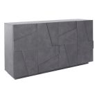 Sideboard for Living Room in Wood with 2 or 4 Doors of 3 Finishes - Fjona Viadurini