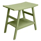 Modern Bathroom Cabinet with Green Shelf and Towel Hooks - Crina Viadurini