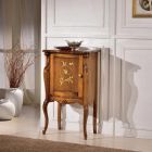 Classic Living Room Furniture with 1 Glass or Wood Door Made in Italy - London Viadurini