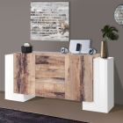 Living Room Furniture 4 Doors and 3 Drawers in Wood 3 Finishes - Terenzio Viadurini