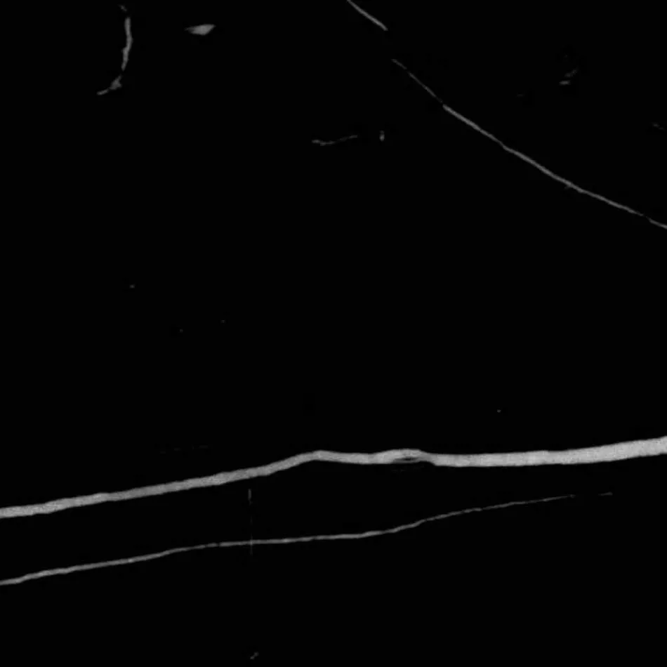 Design Furniture in Wood with Round Shelves in Gres Made in Italy - Aspide Viadurini