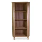 Wooden Bookcase Mobile of Different Sizes - Octopus Viadurini