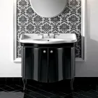 Modern Cabinet with Two Glossy Lacquered Doors Made in Italy - Candy Viadurini