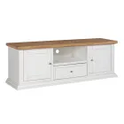 TV stand with 2 doors, 1 drawer and 1 open compartment Made in Italy - Forseti Viadurini