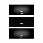 Wall TV Cabinet in Black Crystal and Metal Made in Italy - Americio Viadurini