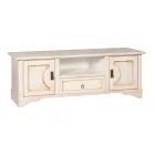 TV Stand in Veneered Wood with Different Finishes Made in Italy - Purusha Viadurini