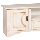 TV Stand in Veneered Wood with Different Finishes Made in Italy - Purusha Viadurini