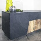 Tv Stand in Melamine Wood Three Colors Made in Italy - Marciano Viadurini