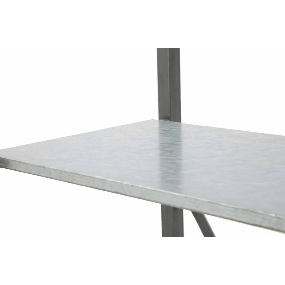 Modern Design Industrial Iron Bathroom Cabinet - Pome Viadurini