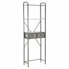 Modern Design Industrial Iron Bathroom Cabinet - Pome Viadurini