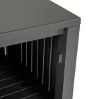 Outdoor Cabinet in Aluminum with 1 Door in Different Finishes - Hotel Viadurini