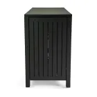 Outdoor Cabinet in Aluminum with 2 Doors in Different Finishes - Hotel Viadurini