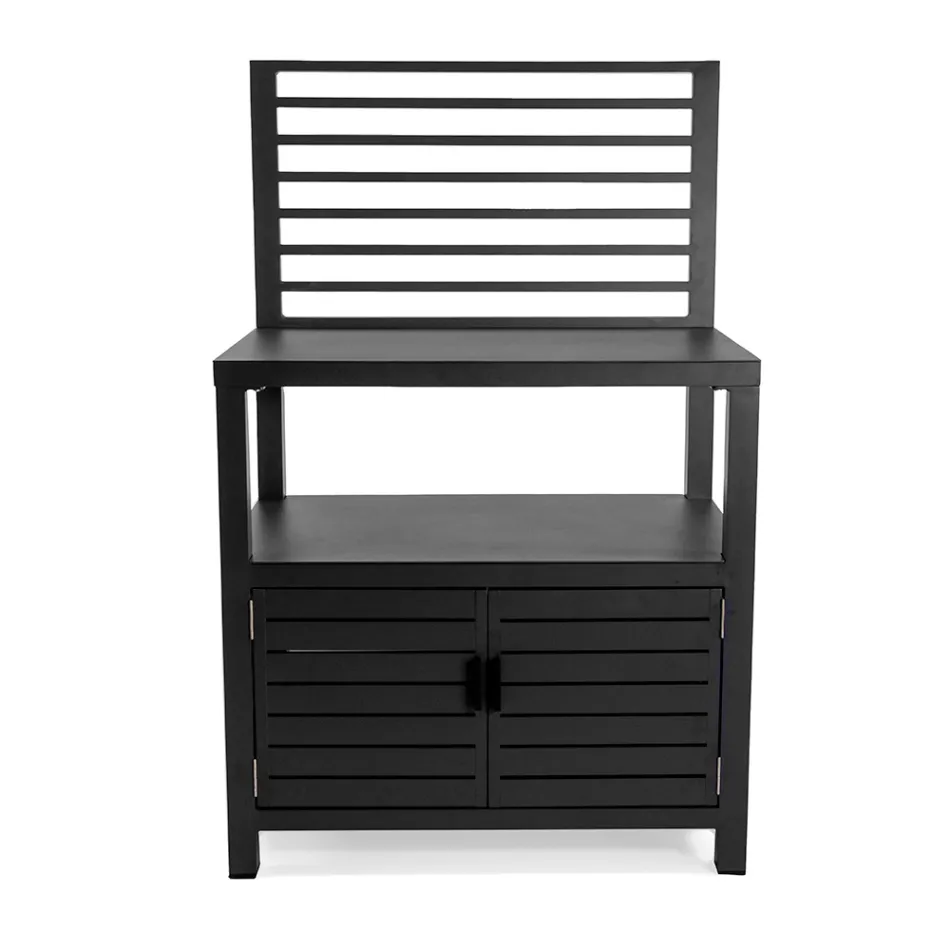 Outdoor Cabinet in Aluminum with 2 Doors - Camera Viadurini