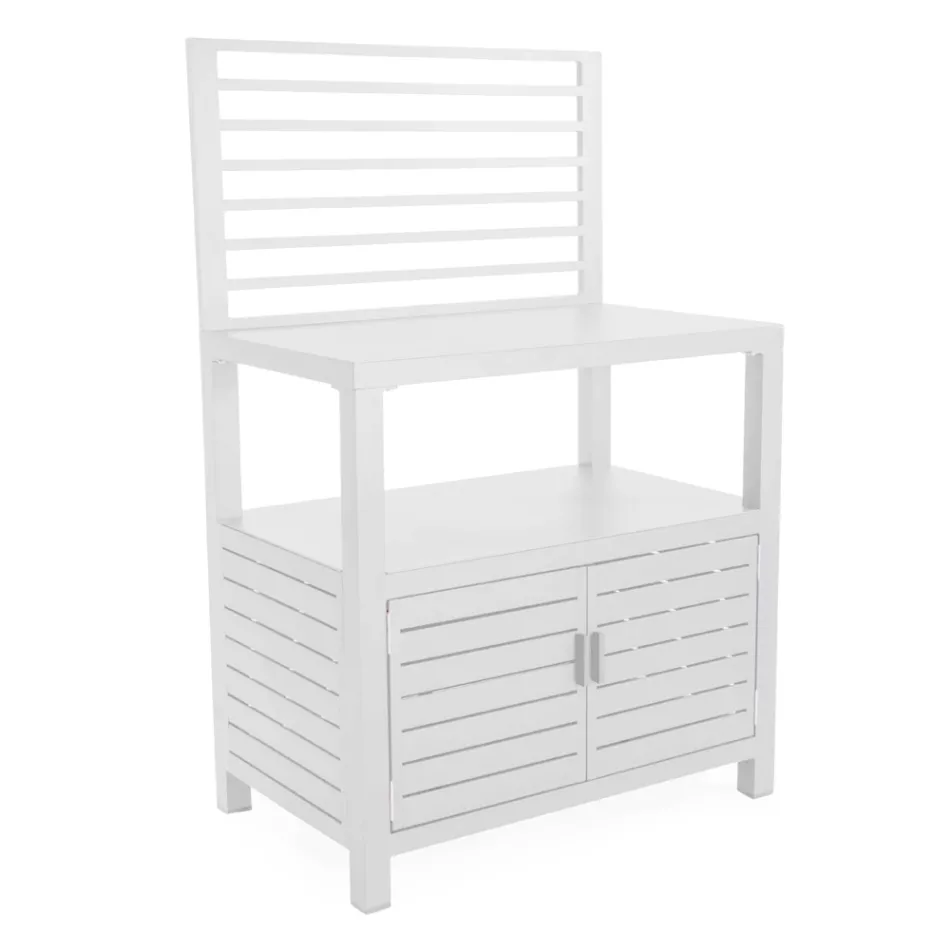 Outdoor Cabinet in Aluminum with 2 Doors - Camera Viadurini