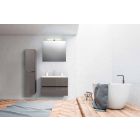 Suspended Bathroom Furniture in Mdf Lacquered Made in Italy - Becky Viadurini