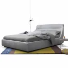 My Home Sleepway upholstered double bed 180x90cm made in Italy Viadurini