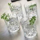 Old Fashioned Tumbler Low Cocktail Glasses 12 Pieces Crystal - Cantabile Viadurini