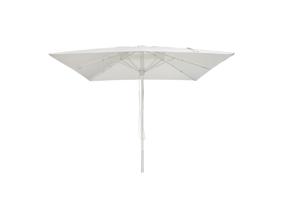 Outdoor Parasol with Aluminum Structure and Acrylic Fabric - Jayce Viadurini