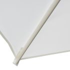 Outdoor Umbrella in Polyester with White Aluminum Structure - Zinica Viadurini