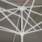 Outdoor Fabric Umbrella with Metal Structure Made in Italy - Solero Viadurini